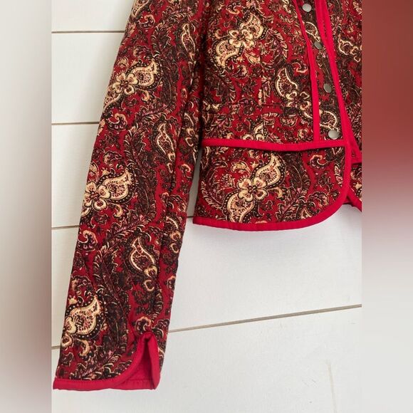 NWOT free people zoey jacket red - Picture 4 of 8